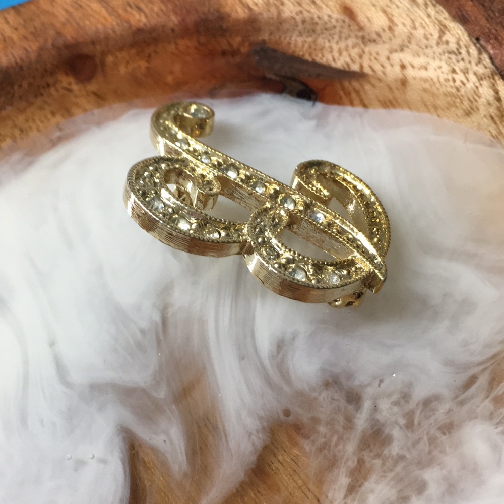 Initial B Brooch - image 3